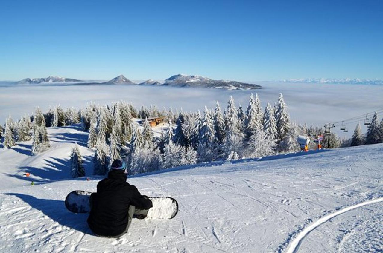 Chalet Charmant A Metabief Avec Vue Sur Montagnes Luaran gambar